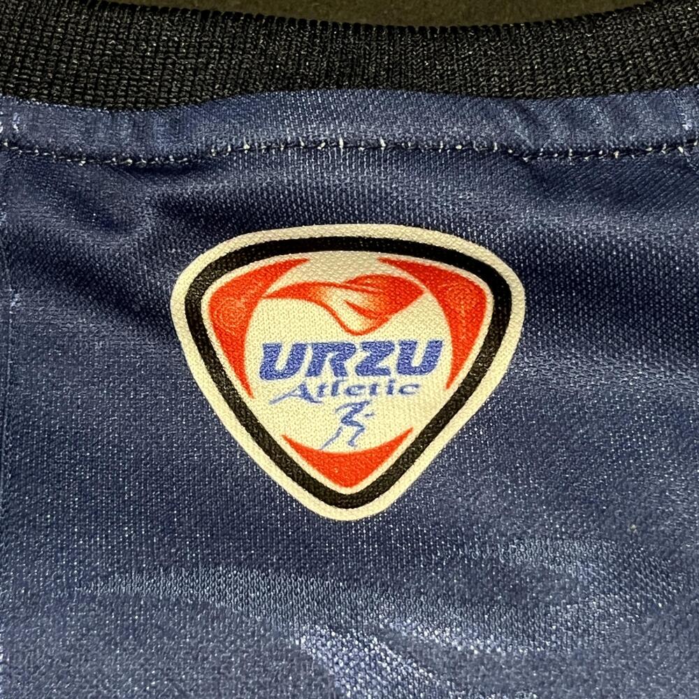 URZU Cusco Soccer Jersey Mens Medium Blue Cusqueña Sponsor 11 Machu Picchu - Picture 13 of 16